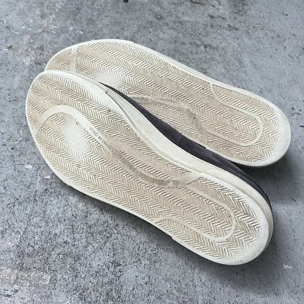 Ermenegildo Zegna Gray suede sneakers
